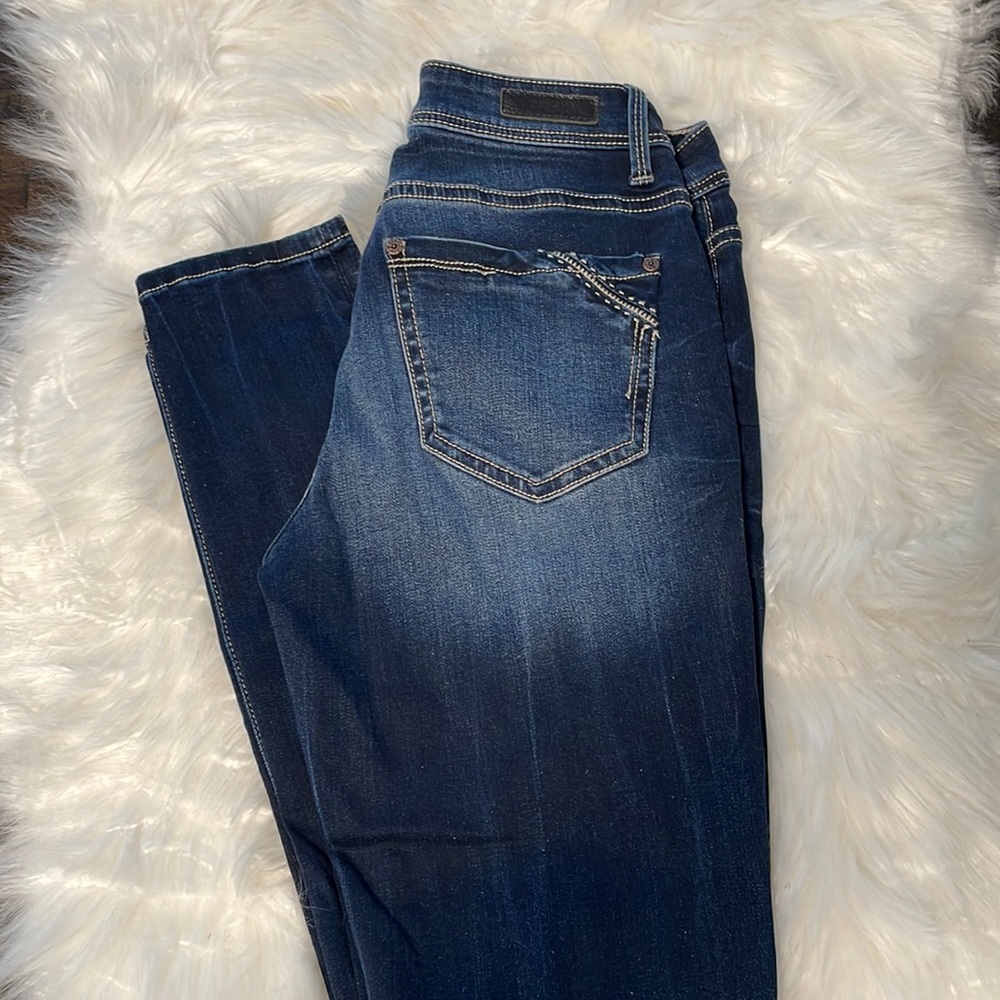 Women’s Buckle Black Skinny Jeans - size 24x32” inseam